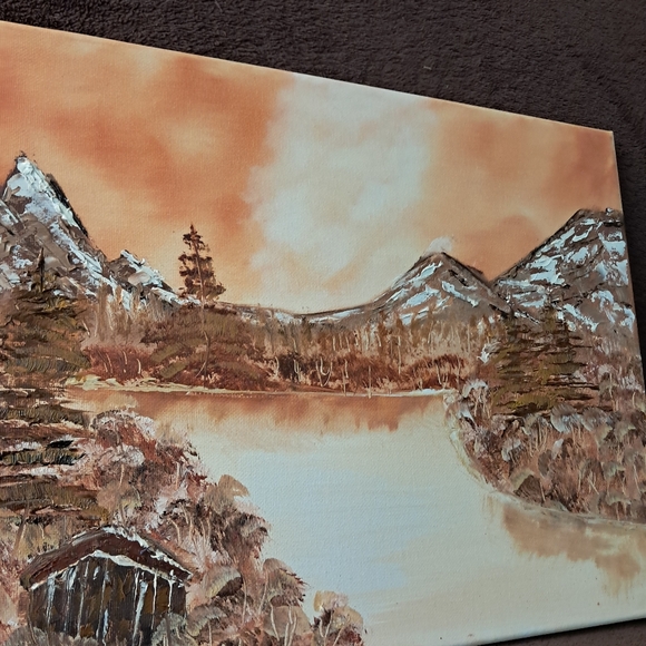 Hand-painted painting - Picture 3 of 4